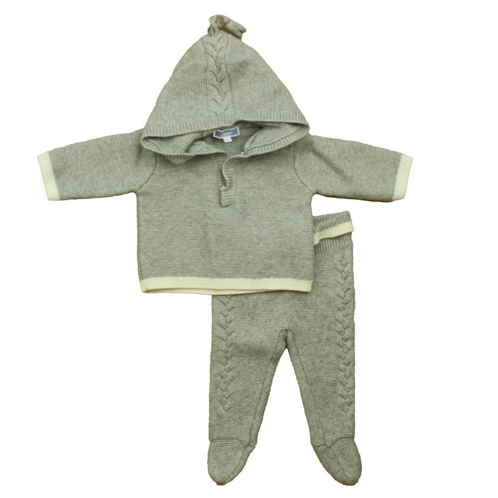 Jacadi Boys Gray Apparel Sets size: 3 Months